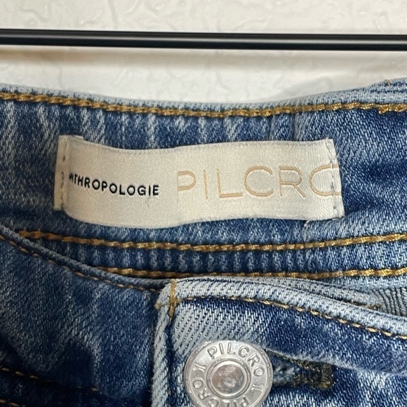 Pilcro jeans mid-rise slim boyfriend side stripe 26 - Picture 6 of 9
